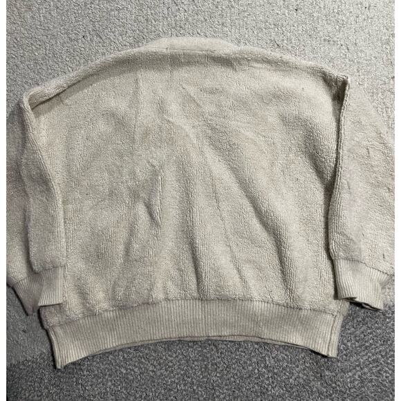 Moon River Oversized Button Up Sweater Womens Size Xs Cardigan Chunky Oatmeal - Picture 6 of 11